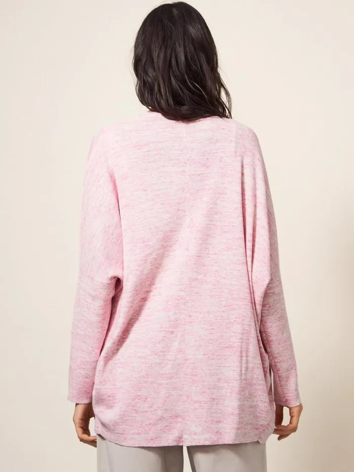 White Stuff KNITWEAR Cocoon Cardigan Mid Pink 8211 Women White Stuff KNITWEAR Cocoon Cardigan Mid Pink 8211 Women