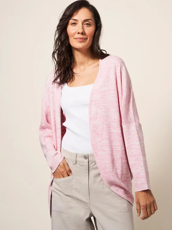 White Stuff KNITWEAR Cocoon Cardigan Mid Pink 8211 Women White Stuff KNITWEAR Cocoon Cardigan Mid Pink 8211 Women