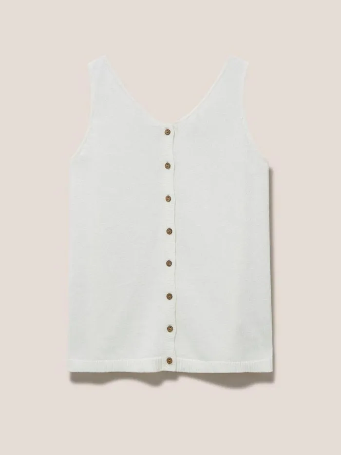 White Stuff KNITWEAR DAISY KNITTED VEST Light Natural 8211 Women White Stuff KNITWEAR DAISY KNITTED VEST Light Natural 8211 Women