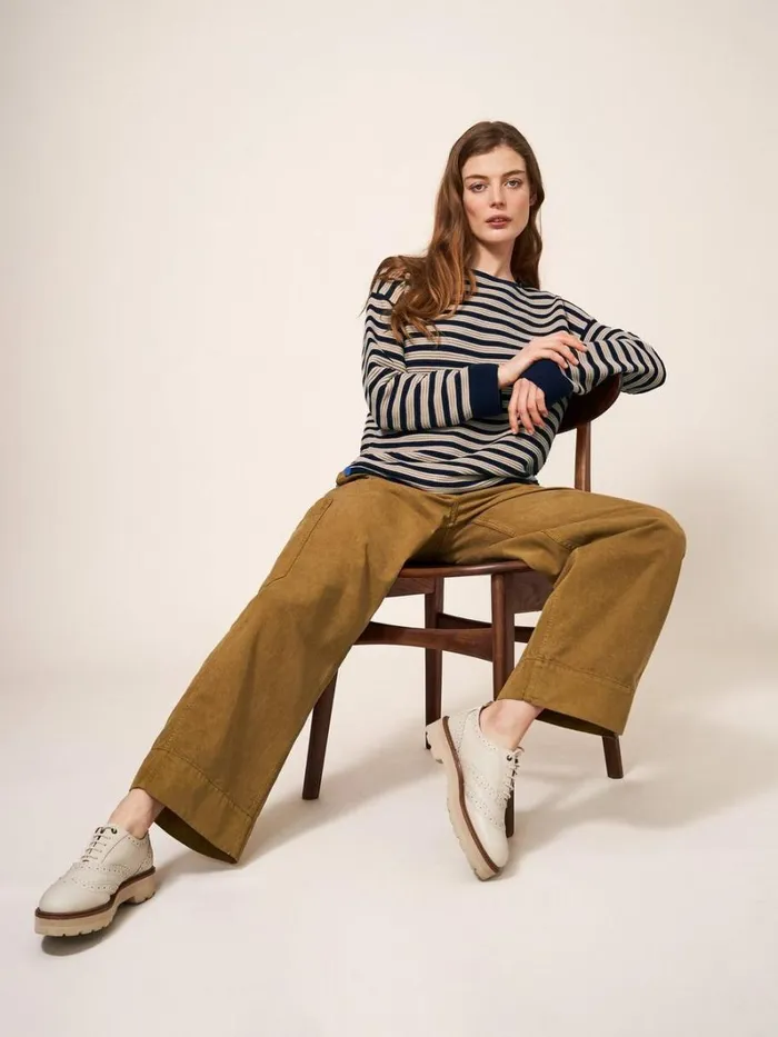 White Stuff KNITWEAR JANA JUMPER Natural Multi 8211 Women