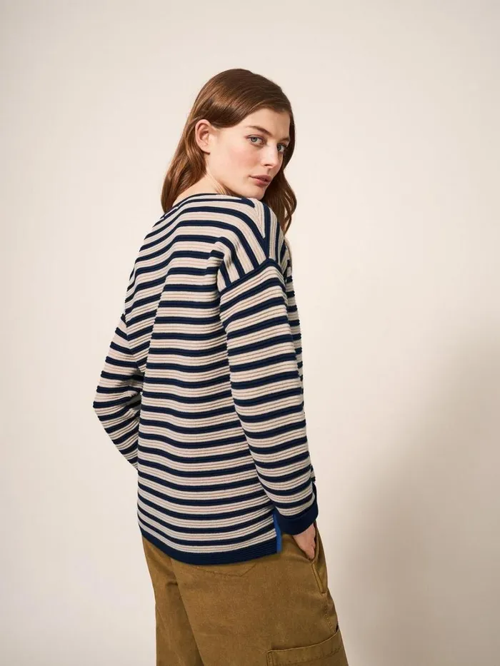 White Stuff KNITWEAR JANA JUMPER Natural Multi 8211 Women