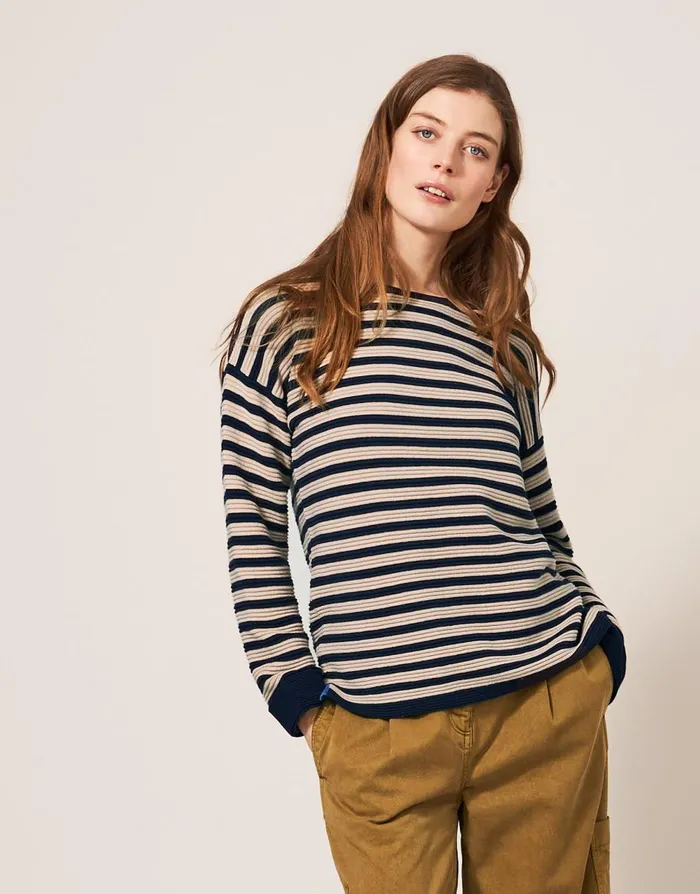 White Stuff KNITWEAR JANA JUMPER Natural Multi 8211 Women