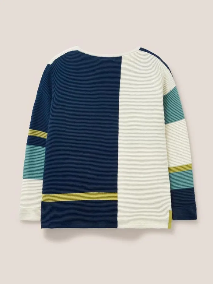 White Stuff KNITWEAR JANA JUMPER Teal Multi 8211 Women White Stuff KNITWEAR JANA JUMPER Teal Multi 8211 Women