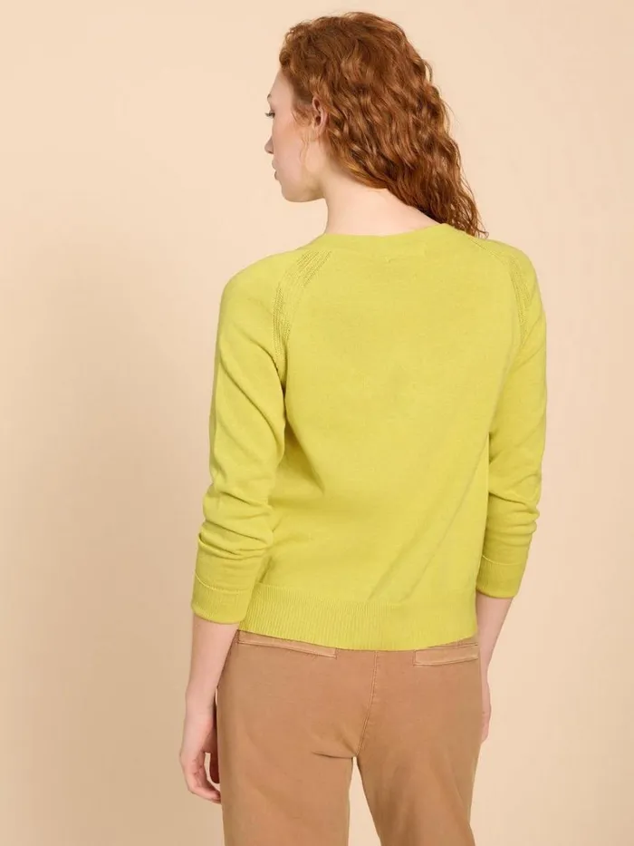 White Stuff KNITWEAR LULU CARDI Bright Yellow 8211 Women White Stuff KNITWEAR LULU CARDI Bright Yellow 8211 Women