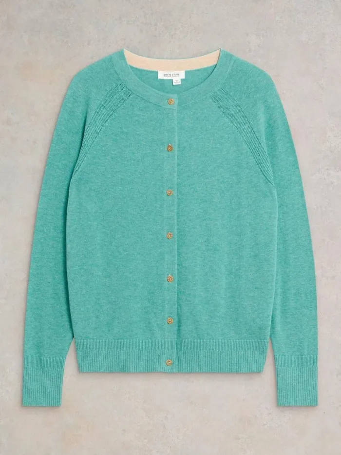 White Stuff KNITWEAR LULU KNIT CARDI Mid Teal 8211 Women White Stuff KNITWEAR LULU KNIT CARDI Mid Teal 8211 Women