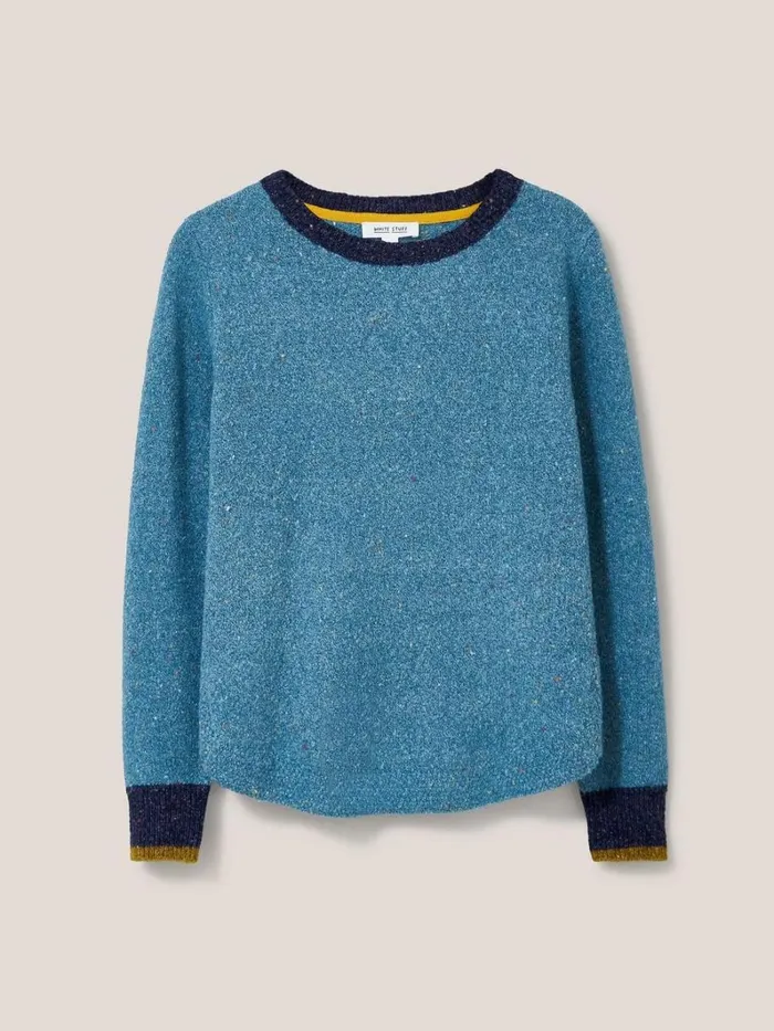 White Stuff KNITWEAR NATALIE NEP JUMPER Light Blue 8211 Women White Stuff KNITWEAR NATALIE NEP JUMPER Light Blue 8211 Women