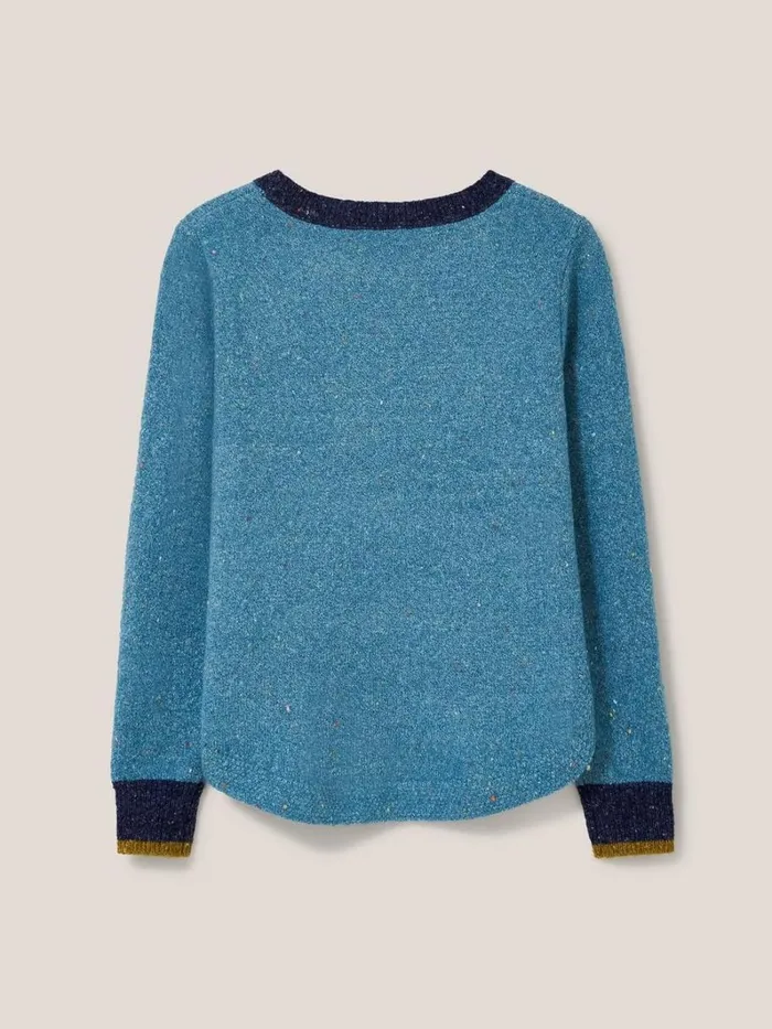 White Stuff KNITWEAR NATALIE NEP JUMPER Light Blue 8211 Women White Stuff KNITWEAR NATALIE NEP JUMPER Light Blue 8211 Women