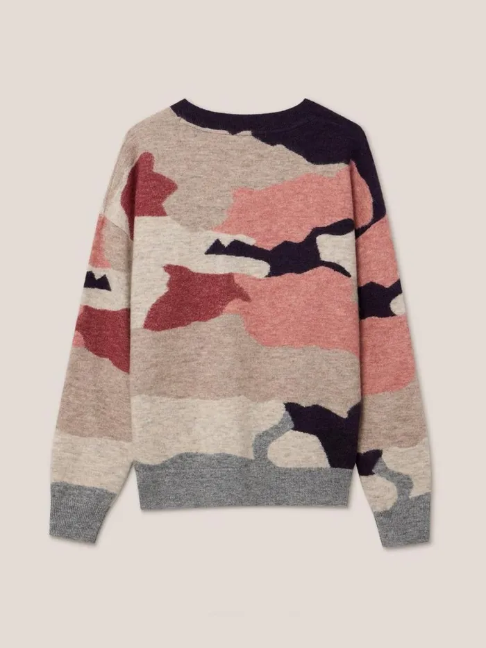 White Stuff KNITWEAR PATCHWORK SPARKLE JUMPER Grey Multi 8211 Women White Stuff KNITWEAR PATCHWORK SPARKLE JUMPER Grey Multi 8211 Women