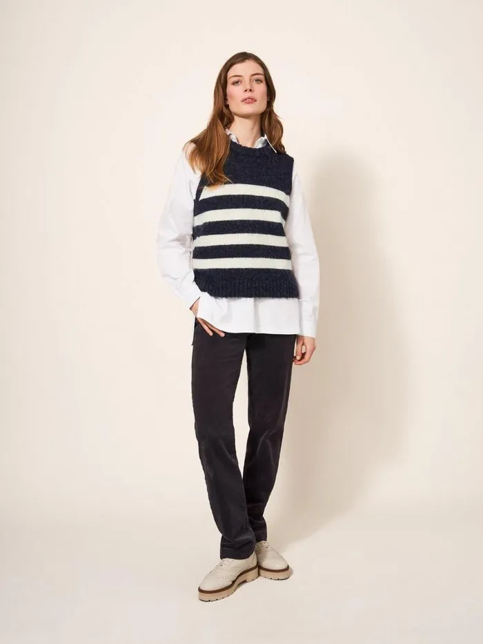 White Stuff KNITWEAR STRIPE TANK Black Multi 8211 Women White Stuff KNITWEAR STRIPE TANK Black Multi 8211 Women
