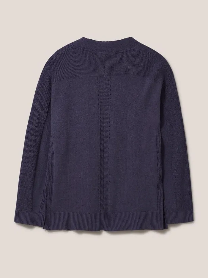 White Stuff KNITWEAR Tiana Cardi Dusty Purple 8211 Women White Stuff KNITWEAR Tiana Cardi Dusty Purple 8211 Women