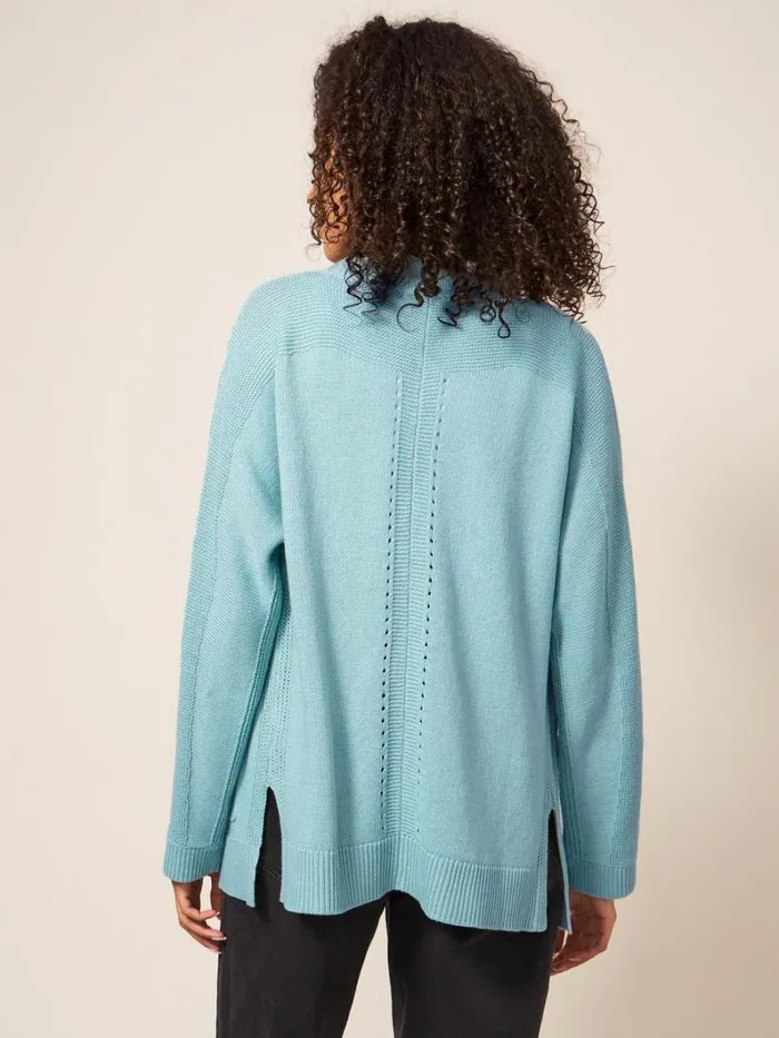 White Stuff KNITWEAR Tiana Open Neck Cardi Light Teal 8211 Women White Stuff KNITWEAR Tiana Open Neck Cardi Light Teal 8211 Women