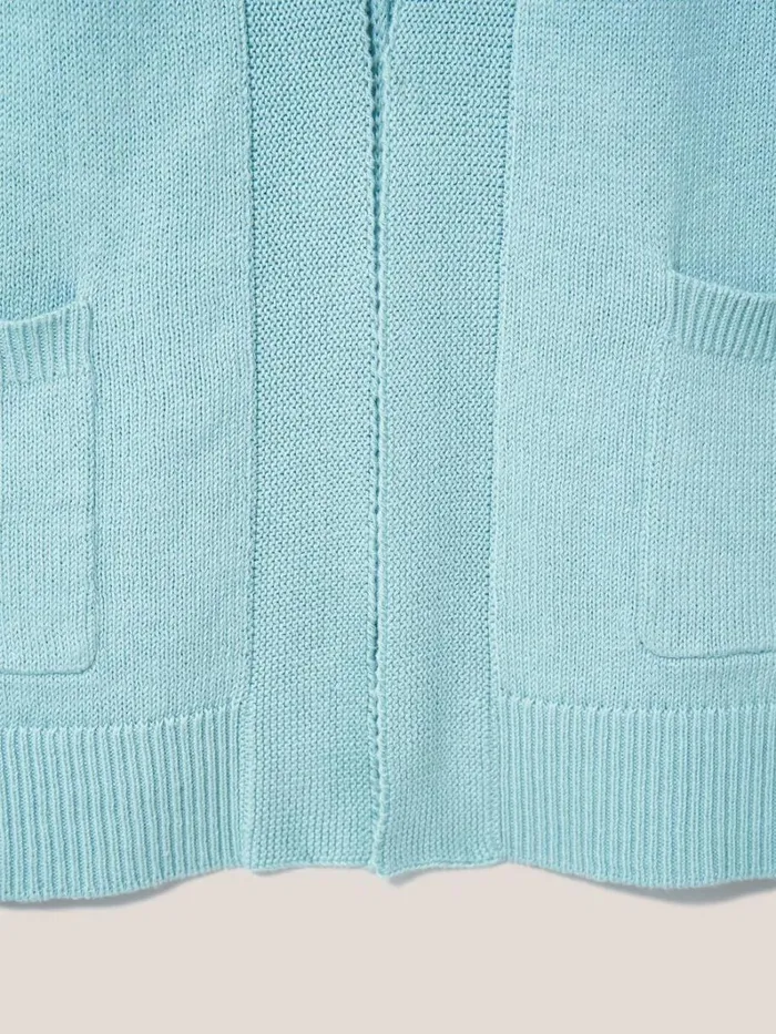 White Stuff KNITWEAR Tiana Open Neck Cardi Light Teal 8211 Women White Stuff KNITWEAR Tiana Open Neck Cardi Light Teal 8211 Women