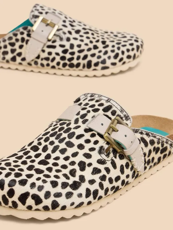 White Stuff MULES Myrtle Leather Slip On Mule Natural Print 8211 Women White Stuff MULES Myrtle Leather Slip On Mule Natural Print 8211 Women