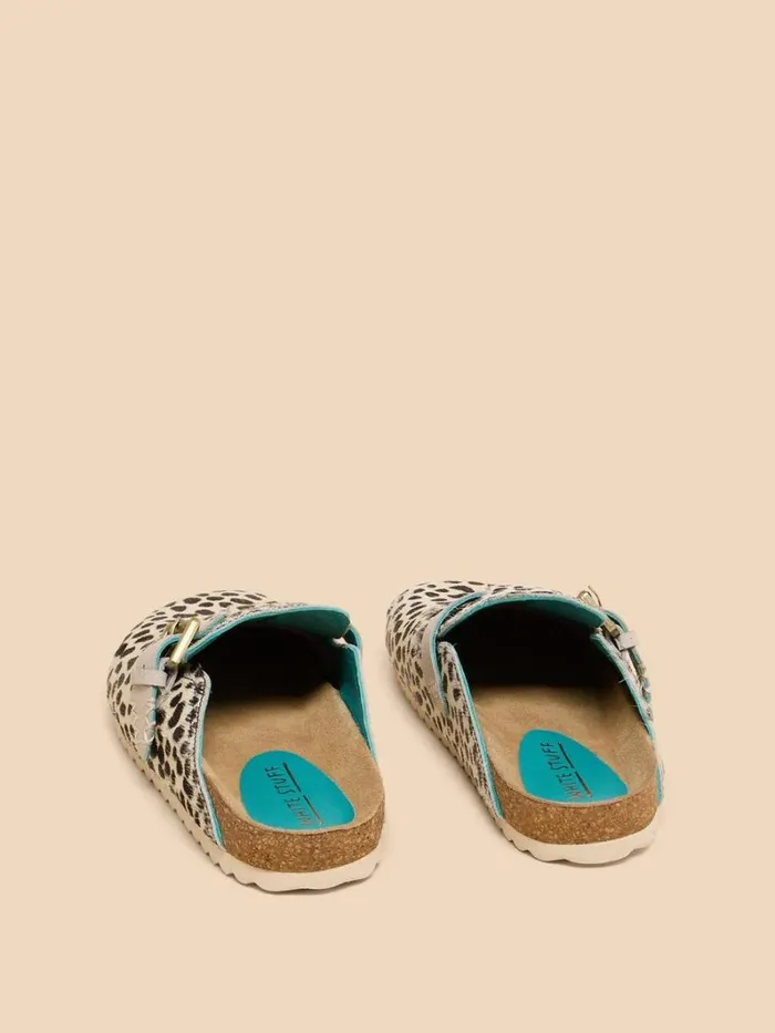 White Stuff MULES Myrtle Leather Slip On Mule Natural Print 8211 Women White Stuff MULES Myrtle Leather Slip On Mule Natural Print 8211 Women