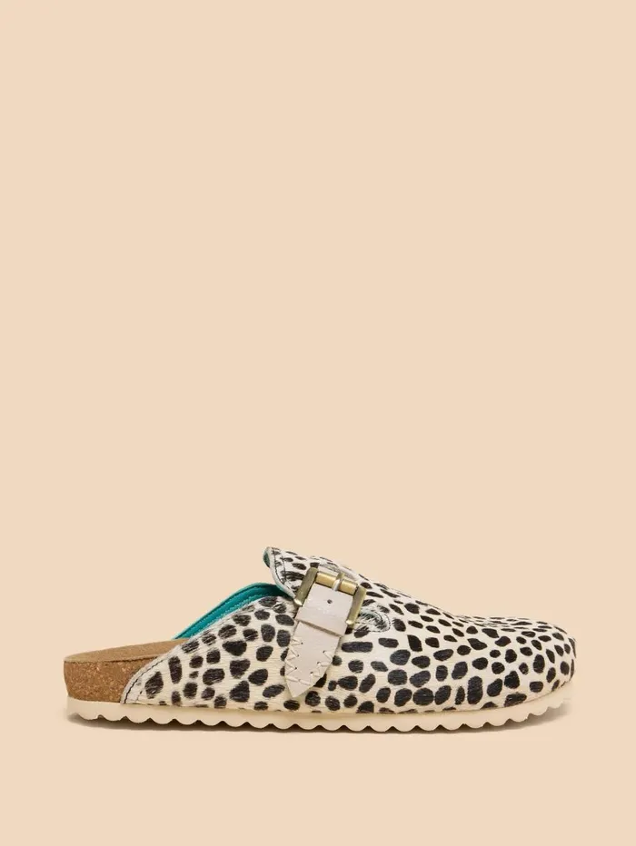 White Stuff MULES Myrtle Leather Slip On Mule Natural Print 8211 Women White Stuff MULES Myrtle Leather Slip On Mule Natural Print 8211 Women