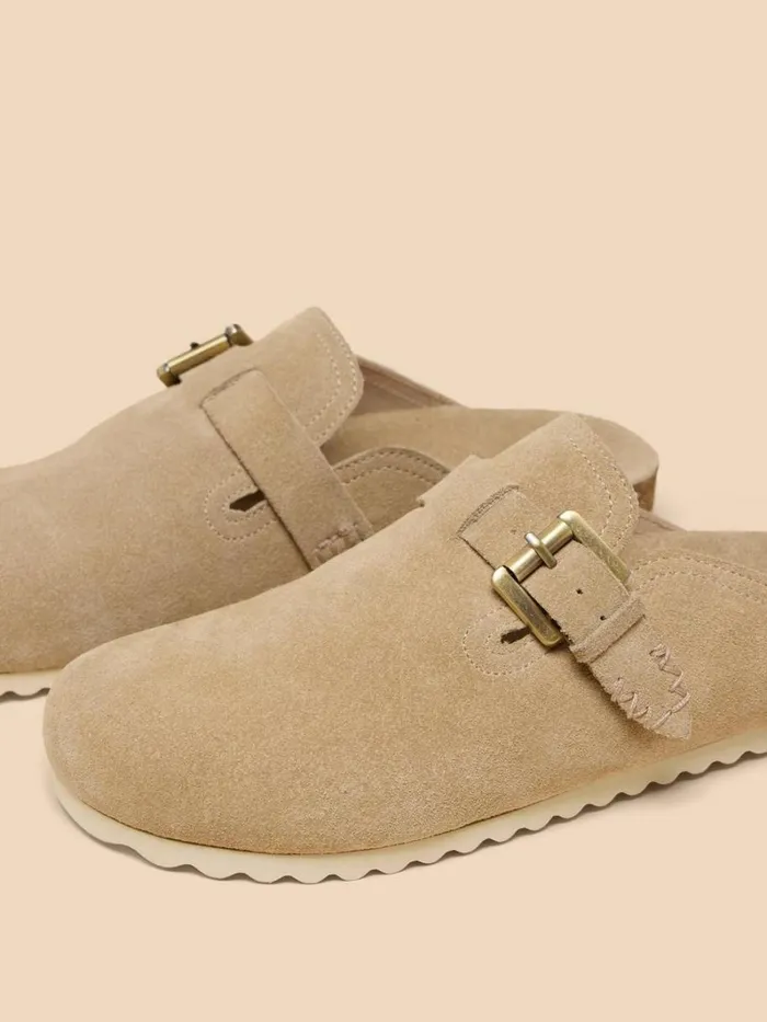 White Stuff MULES Myrtle Suede Slip On Mule Light Natural 8211 Women White Stuff MULES Myrtle Suede Slip On Mule Light Natural 8211 Women