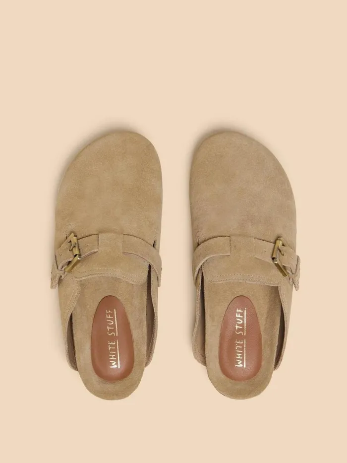 White Stuff MULES Myrtle Suede Slip On Mule Light Natural 8211 Women White Stuff MULES Myrtle Suede Slip On Mule Light Natural 8211 Women
