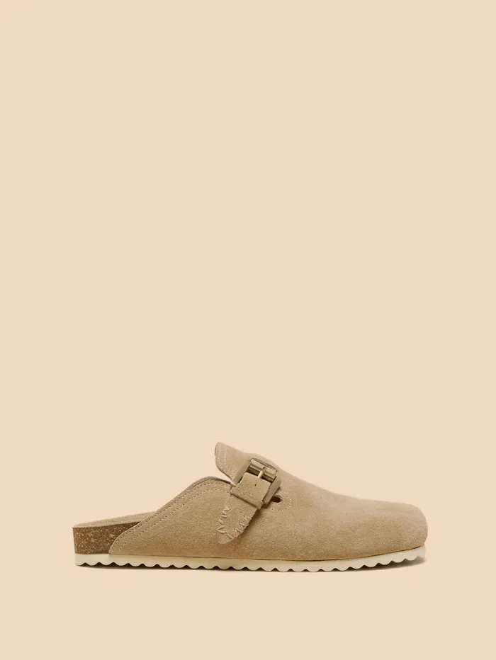 White Stuff MULES Myrtle Suede Slip On Mule Light Natural 8211 Women White Stuff MULES Myrtle Suede Slip On Mule Light Natural 8211 Women