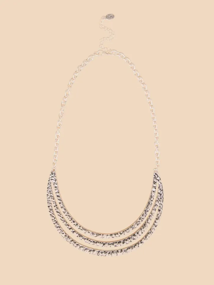 White Stuff NECKLACES Mia Crescent Necklace Silver Tone Metallic 8211 Women White Stuff NECKLACES Mia Crescent Necklace Silver Tone Metallic 8211 Women