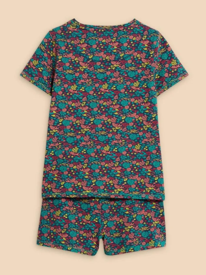 White Stuff PYJAMAS Sealife Short PJ Set Navy Multi 8211 Kids White Stuff PYJAMAS Sealife Short PJ Set Navy Multi 8211 Kids