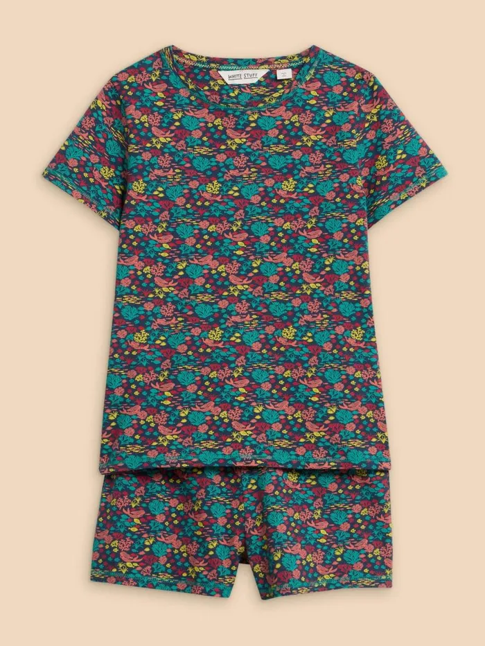 White Stuff PYJAMAS Sealife Short PJ Set Navy Multi 8211 Kids White Stuff PYJAMAS Sealife Short PJ Set Navy Multi 8211 Kids