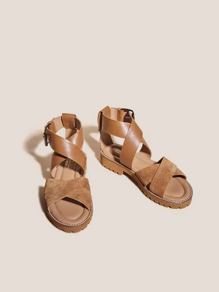 White Stuff SANDALS Chunky Leather Sandal Mid Tan 8211 Women White Stuff SANDALS Chunky Leather Sandal Mid Tan 8211 Women
