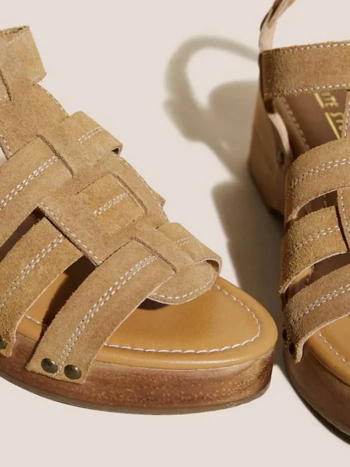 White Stuff SANDALS Gladiator Leather Clog Sandal Mid Tan 8211 Women White Stuff SANDALS Gladiator Leather Clog Sandal Mid Tan 8211 Women