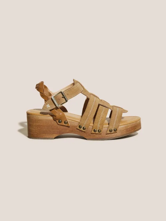 White Stuff SANDALS Gladiator Leather Clog Sandal Mid Tan 8211 Women White Stuff SANDALS Gladiator Leather Clog Sandal Mid Tan 8211 Women