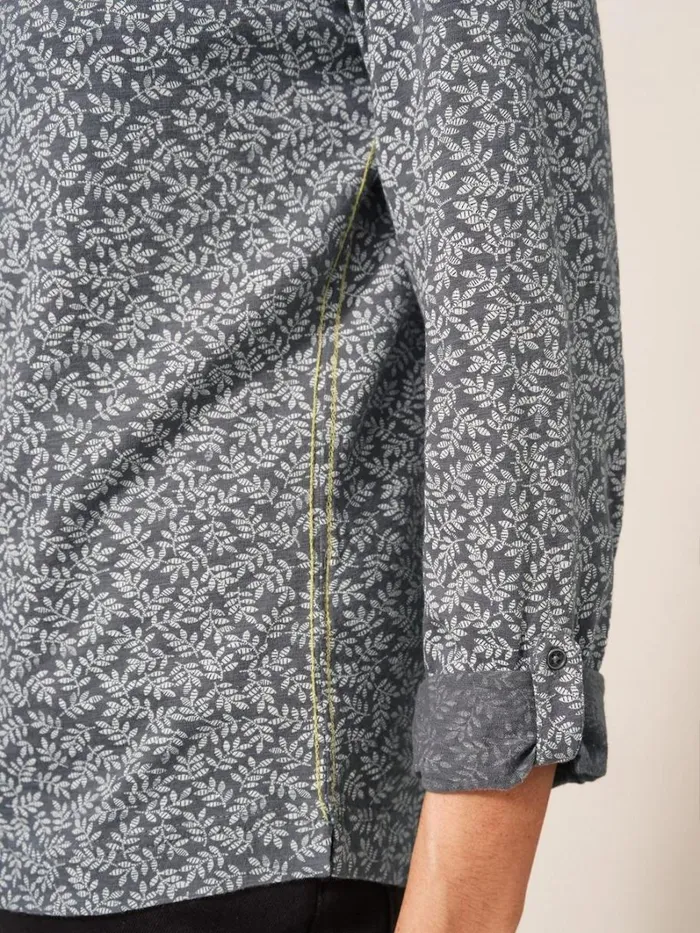 White Stuff SHIRTS and BLOUSES Annie Jersey Fairtrade Cotton Shirt Grey Multi 8211 Women White Stuff SHIRTS and BLOUSES Annie Jersey Fairtrade Cotton Shirt Grey Multi 8211 Women
