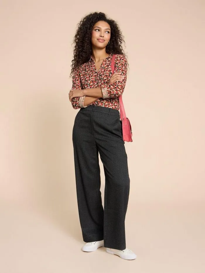 White Stuff SHIRTS and BLOUSES ANNIE JERSEY PRINT SHIRT Pink Print 8211 Women White Stuff SHIRTS and BLOUSES ANNIE JERSEY PRINT SHIRT Pink Print 8211 Women