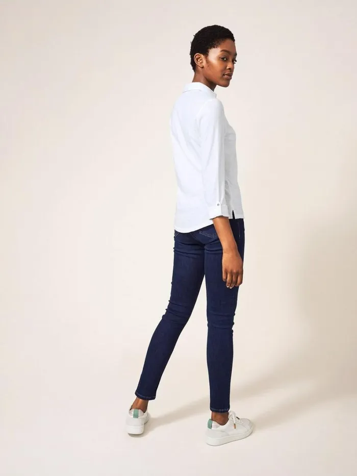 White Stuff SHIRTS and BLOUSES Annie Jersey Shirt Brilliant White 8211 Women White Stuff SHIRTS and BLOUSES Annie Jersey Shirt Brilliant White 8211 Women