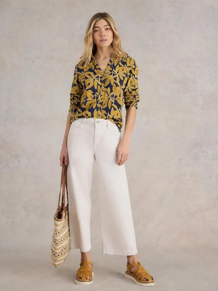 White Stuff SHIRTS and BLOUSES ANNIE LONG SLEEVE PRINTED SHIRT Navy Print 8211 Women White Stuff SHIRTS and BLOUSES ANNIE LONG SLEEVE PRINTED SHIRT Navy Print 8211 Women