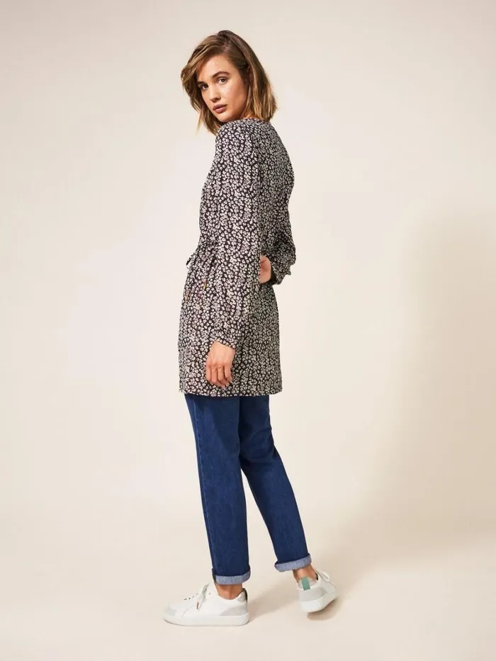 White Stuff SHIRTS and BLOUSES Avril Tunic Purple Multi 8211 Women