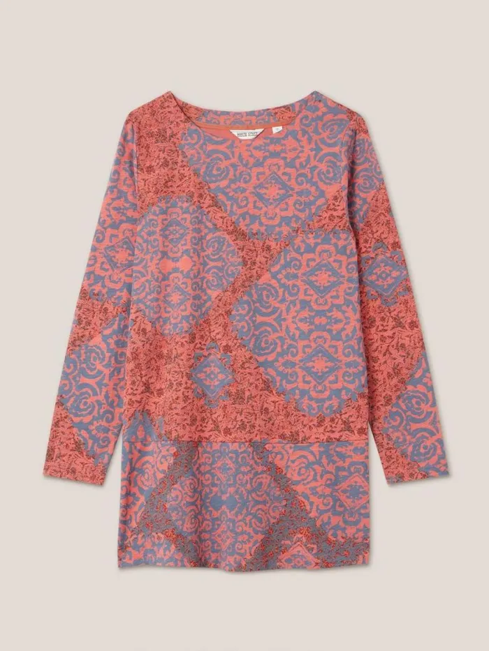 White Stuff SHIRTS and BLOUSES CARRIE LS TUNIC Red Print 8211 Women White Stuff SHIRTS and BLOUSES CARRIE LS TUNIC Red Print 8211 Women