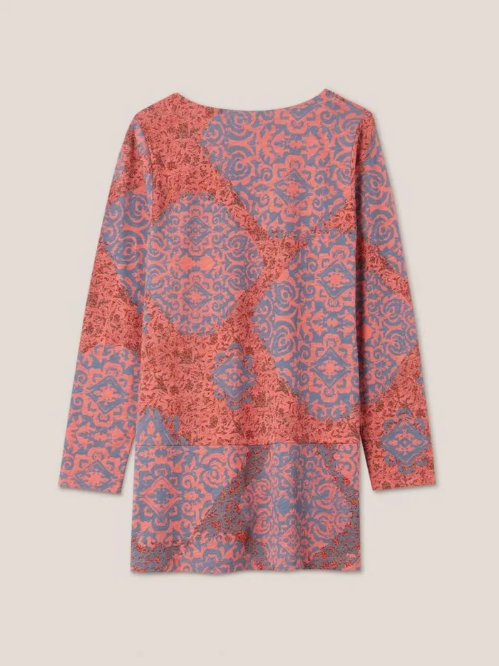White Stuff SHIRTS and BLOUSES CARRIE LS TUNIC Red Print 8211 Women White Stuff SHIRTS and BLOUSES CARRIE LS TUNIC Red Print 8211 Women