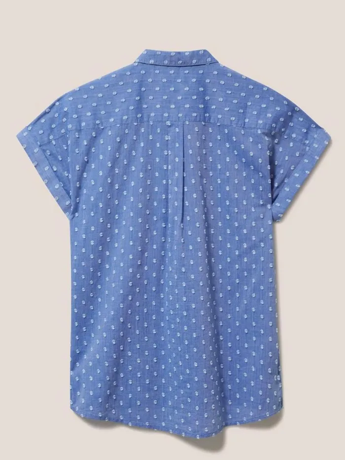 White Stuff SHIRTS and BLOUSES Ella Organic Cotton Shirt Blue Multi 8211 Women White Stuff SHIRTS and BLOUSES Ella Organic Cotton Shirt Blue Multi 8211 Women