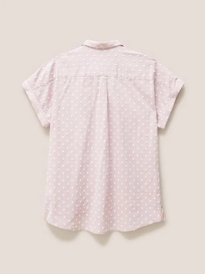 White Stuff SHIRTS and BLOUSES Ella Organic Cotton Shirt Mid Pink 8211 Women White Stuff SHIRTS and BLOUSES Ella Organic Cotton Shirt Mid Pink 8211 Women