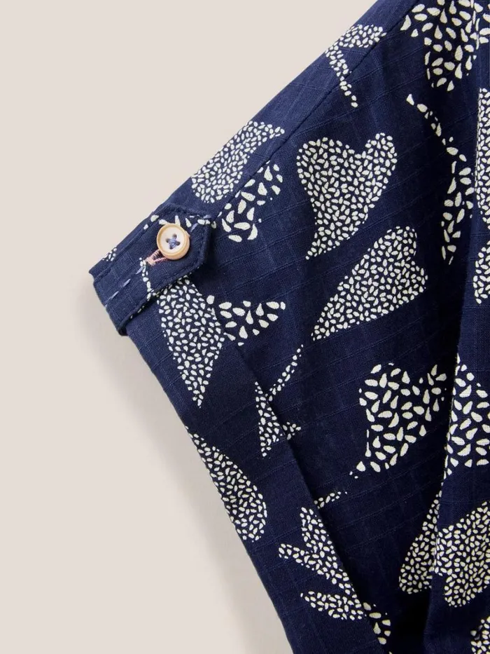 White Stuff SHIRTS and BLOUSES Ella Organic Cotton Shirt Navy Print 8211 Women White Stuff SHIRTS and BLOUSES Ella Organic Cotton Shirt Navy Print 8211 Women