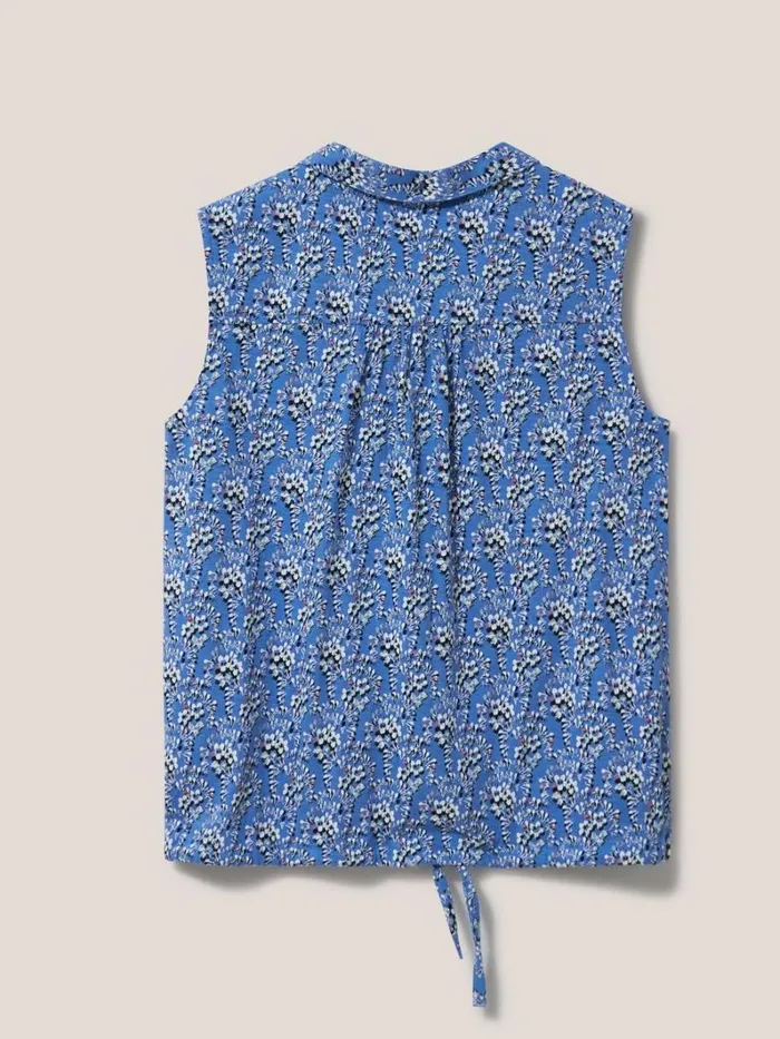 White Stuff SHIRTS and BLOUSES FLOWING GRASSES JERSEY SHIRT Blue Print 8211 Women White Stuff SHIRTS and BLOUSES FLOWING GRASSES JERSEY SHIRT Blue Print 8211 Women