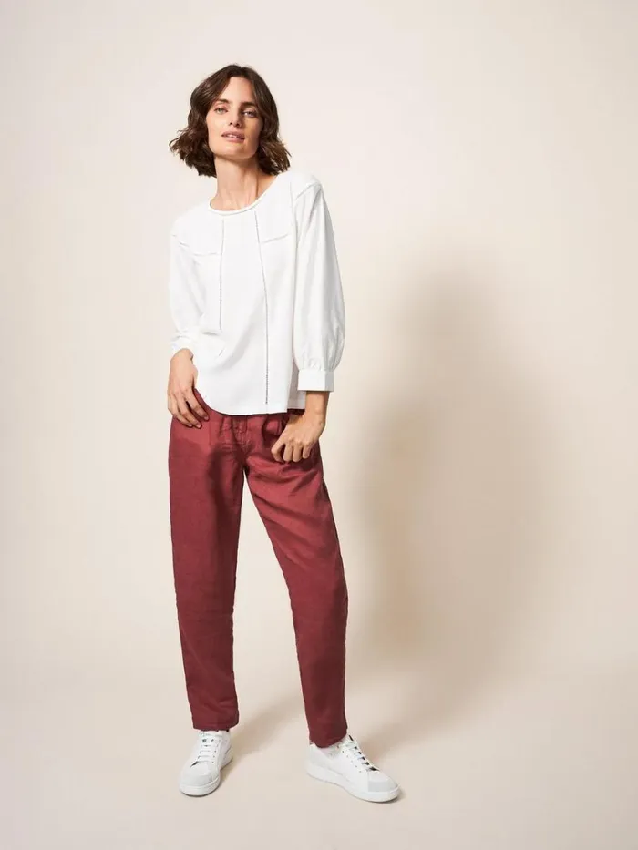 White Stuff SHIRTS and BLOUSES MOLLIE JERSEY MIX TOP Brilliant White 8211 Women White Stuff SHIRTS and BLOUSES MOLLIE JERSEY MIX TOP Brilliant White 8211 Women