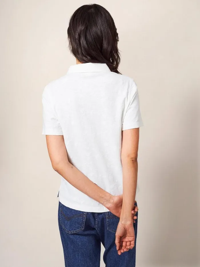 White Stuff SHIRTS and BLOUSES PENNY POCKET EMBROIDERED JERSEY SHIRT Brilliant White 8211 Women White Stuff SHIRTS and BLOUSES PENNY POCKET EMBROIDERED JERSEY SHIRT Brilliant White 8211 Women