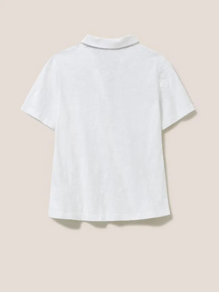White Stuff SHIRTS and BLOUSES PENNY POCKET EMBROIDERED JERSEY SHIRT Brilliant White 8211 Women White Stuff SHIRTS and BLOUSES PENNY POCKET EMBROIDERED JERSEY SHIRT Brilliant White 8211 Women