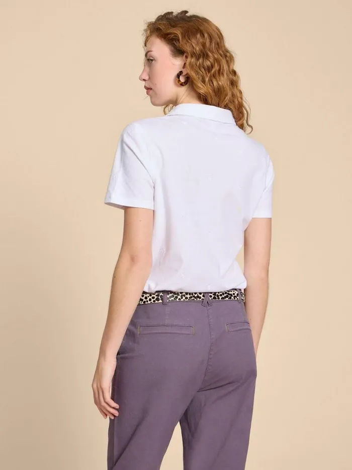 White Stuff SHIRTS and BLOUSES PENNY POCKET EMBROIDERED SHIRT Pale Ivory 8211 Women White Stuff SHIRTS and BLOUSES PENNY POCKET EMBROIDERED SHIRT Pale Ivory 8211 Women