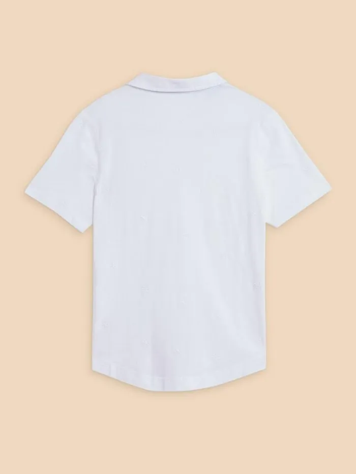 White Stuff SHIRTS and BLOUSES PENNY POCKET EMBROIDERED SHIRT Pale Ivory 8211 Women White Stuff SHIRTS and BLOUSES PENNY POCKET EMBROIDERED SHIRT Pale Ivory 8211 Women