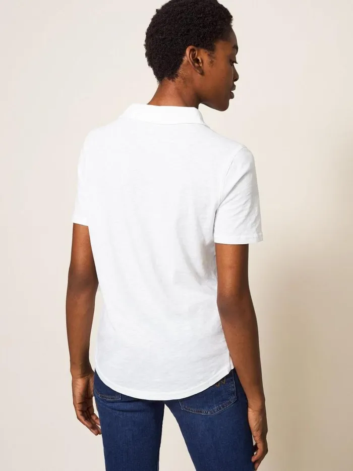 White Stuff SHIRTS and BLOUSES Penny Pocket Jersey Shirt Brilliant White 8211 Women White Stuff SHIRTS and BLOUSES Penny Pocket Jersey Shirt Brilliant White 8211 Women