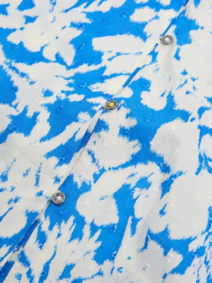 White Stuff SHIRTS and BLOUSES Rae Organic Cotton Vest Blue Multi 8211 Women White Stuff SHIRTS and BLOUSES Rae Organic Cotton Vest Blue Multi 8211 Women