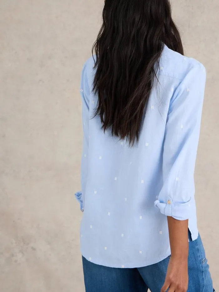 White Stuff SHIRTS and BLOUSES Sophie Organic Cotton Shirt Blue Multi 8211 Women White Stuff SHIRTS and BLOUSES Sophie Organic Cotton Shirt Blue Multi 8211 Women