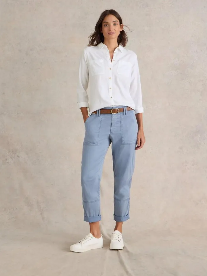 White Stuff SHIRTS and BLOUSES Sophie Organic Cotton Shirt Pale Ivory 8211 Women White Stuff SHIRTS and BLOUSES Sophie Organic Cotton Shirt Pale Ivory 8211 Women
