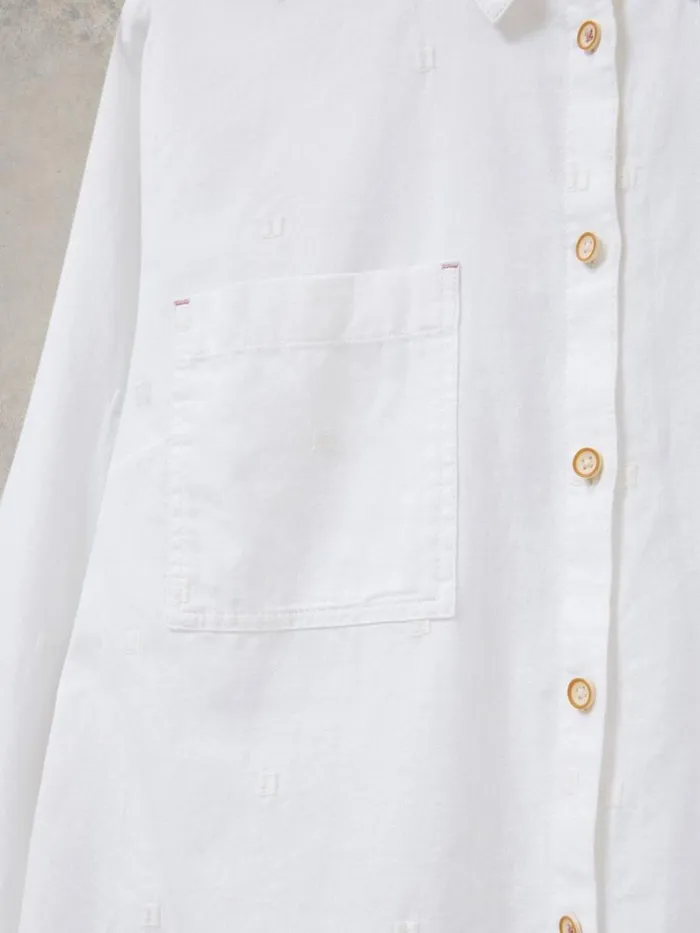 White Stuff SHIRTS and BLOUSES Sophie Organic Cotton Shirt Pale Ivory 8211 Women White Stuff SHIRTS and BLOUSES Sophie Organic Cotton Shirt Pale Ivory 8211 Women