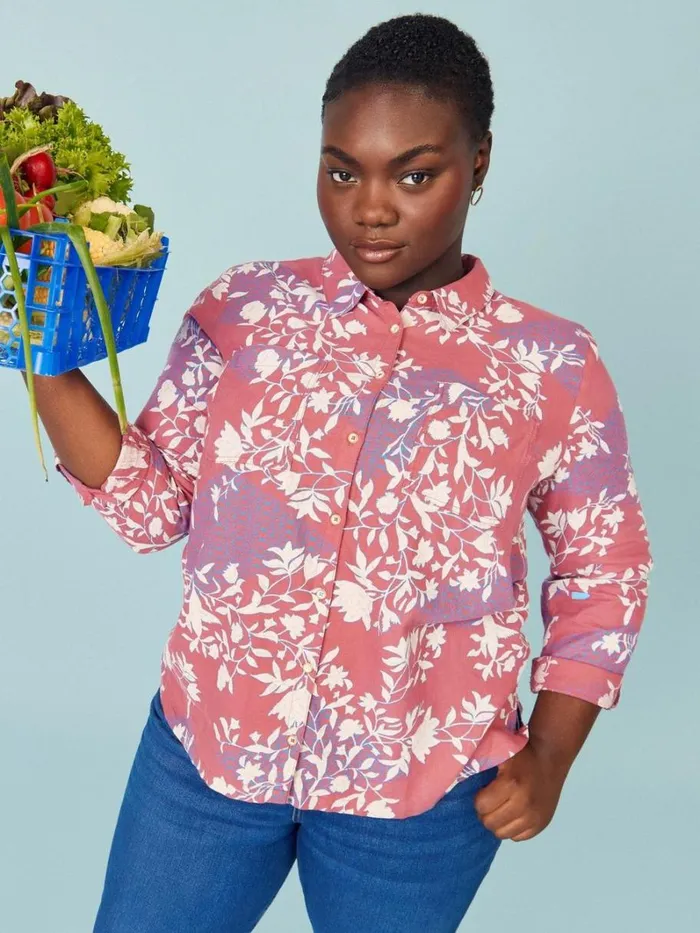 White Stuff SHIRTS and BLOUSES Sophie Organic Cotton Shirt Red Print 8211 Women White Stuff SHIRTS and BLOUSES Sophie Organic Cotton Shirt Red Print 8211 Women